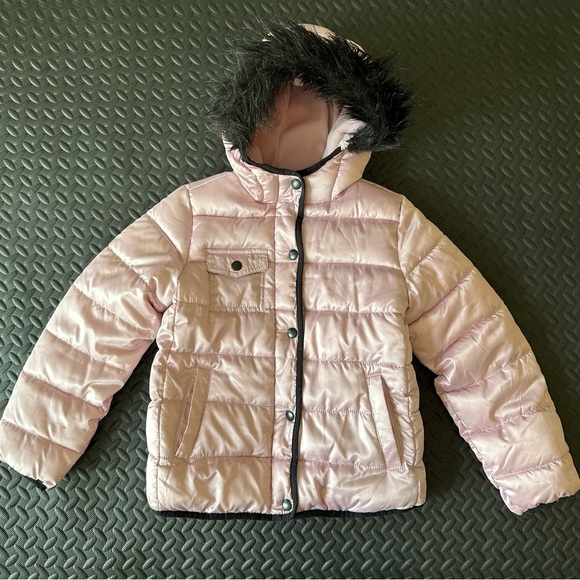 Children's Place Pink Puffer Jacket - Picture 2 of 16